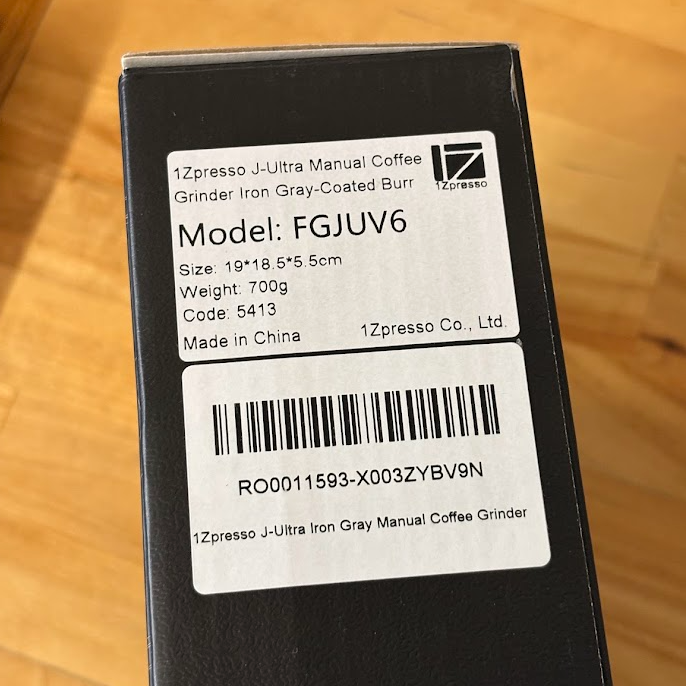 Garage Sale | 1ZPRESSO J-Ultra - Open Box