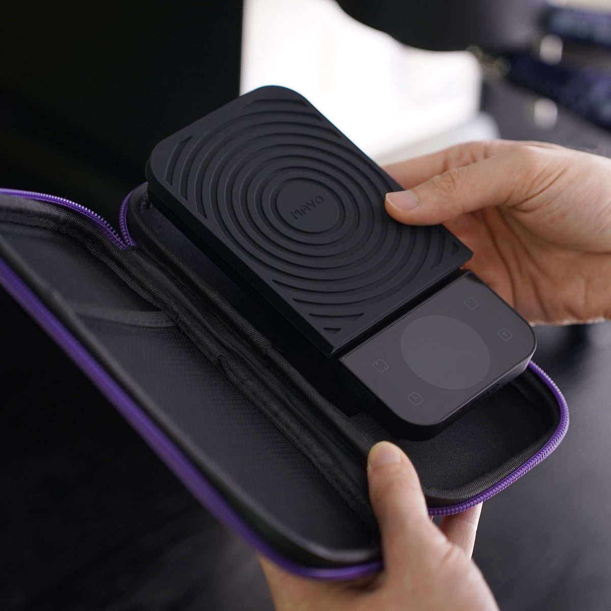 MAVO - Lumicurve All-in-One Precision Coffee Scale & Carrying Case