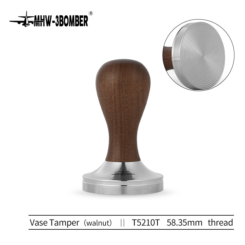 MHW-3BOMBER - Vase Tamper | Walnut 58.35 mm