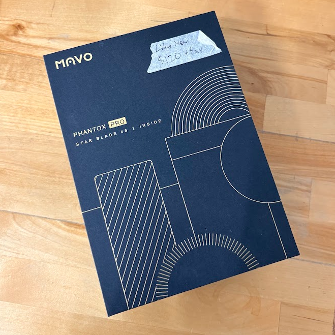 Garage Sale | Mavo Phantox Pro Manual Coffee Grinder - Silver - Like New