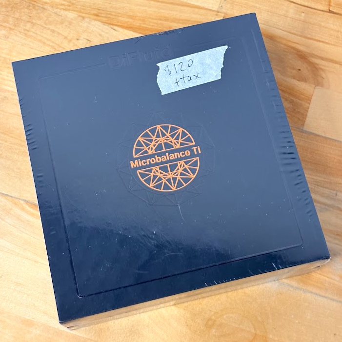 Garage Sale | DiFluid Microbalance Ti Scale - New