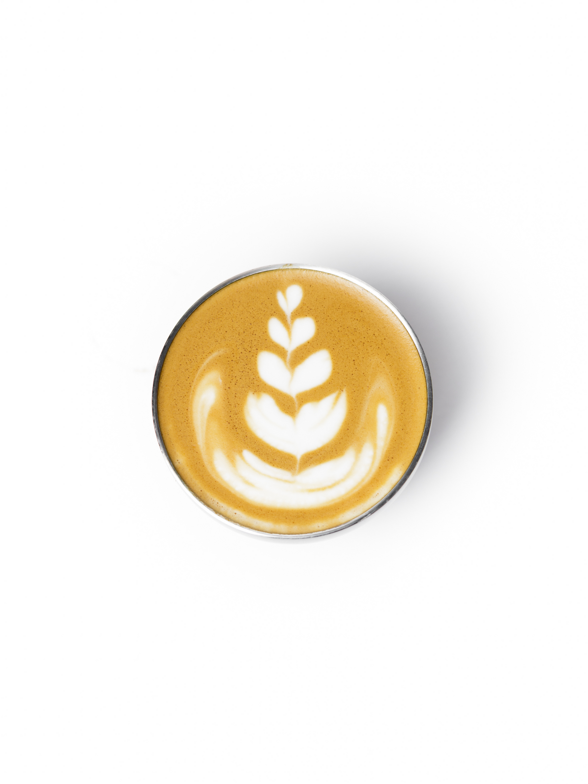 OREA STAC Cups with a flat white