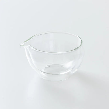 ORIGAMI - Glass Katakuchi Matcha Bowl (350ml)