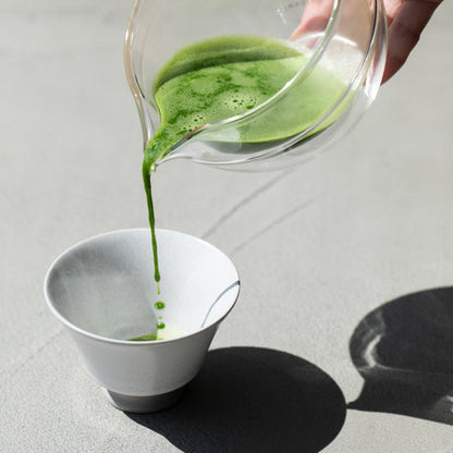 ORIGAMI - Glass Katakuchi Matcha Bowl (350ml)