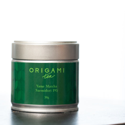 ORIGAMI - Yame Matcha Saemidori 195 | Top Ceremonial Grade Matcha - 30g