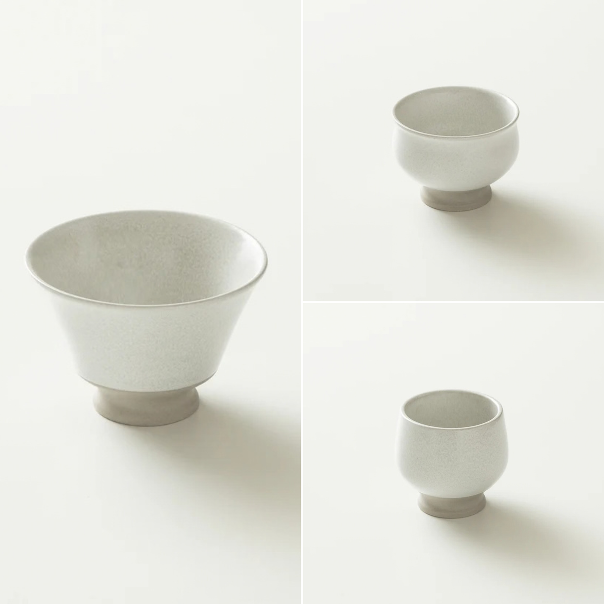 ORIGAMI - Set of 3 Tone Cups