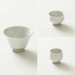 ORIGAMI - Set of 3 Tone Cups