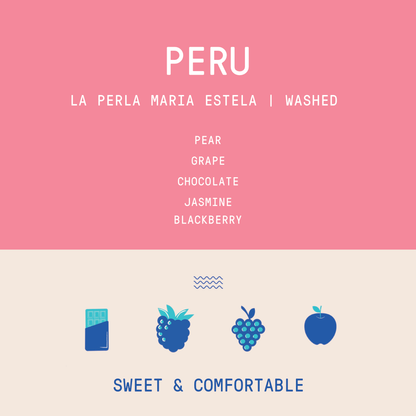 Peru - Maria Estela La Perla Yellow Caturro | Washed