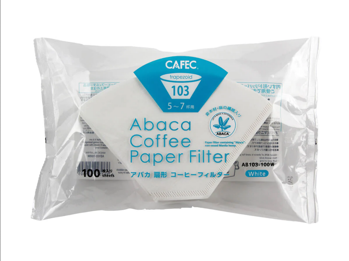 Cafec - Abaca Trapezoid Paper Filter