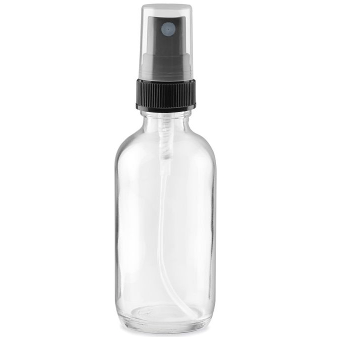 Glass Spray Bottle -  2 oz