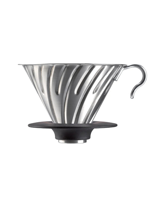 Hario - V60-02 Metal Dripper (Silver)