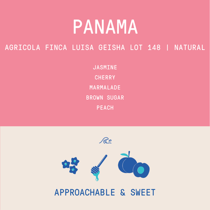 Panama - Agricola Finca Luisa Lot 148 Geisha | Natural - 100g