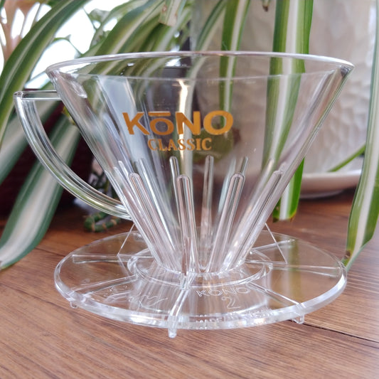 Kono - MD-21 Classic Plastic Dripper Clear - 1-2 Cup