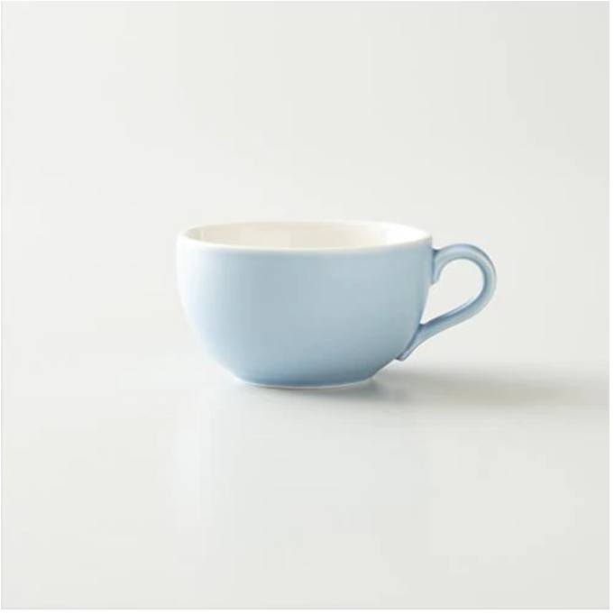 ORIGAMI Latte Bowl 8oz Matte Blue