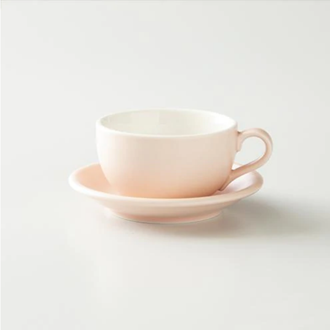 Origami 6/8/10 oz Saucer Matte Pink