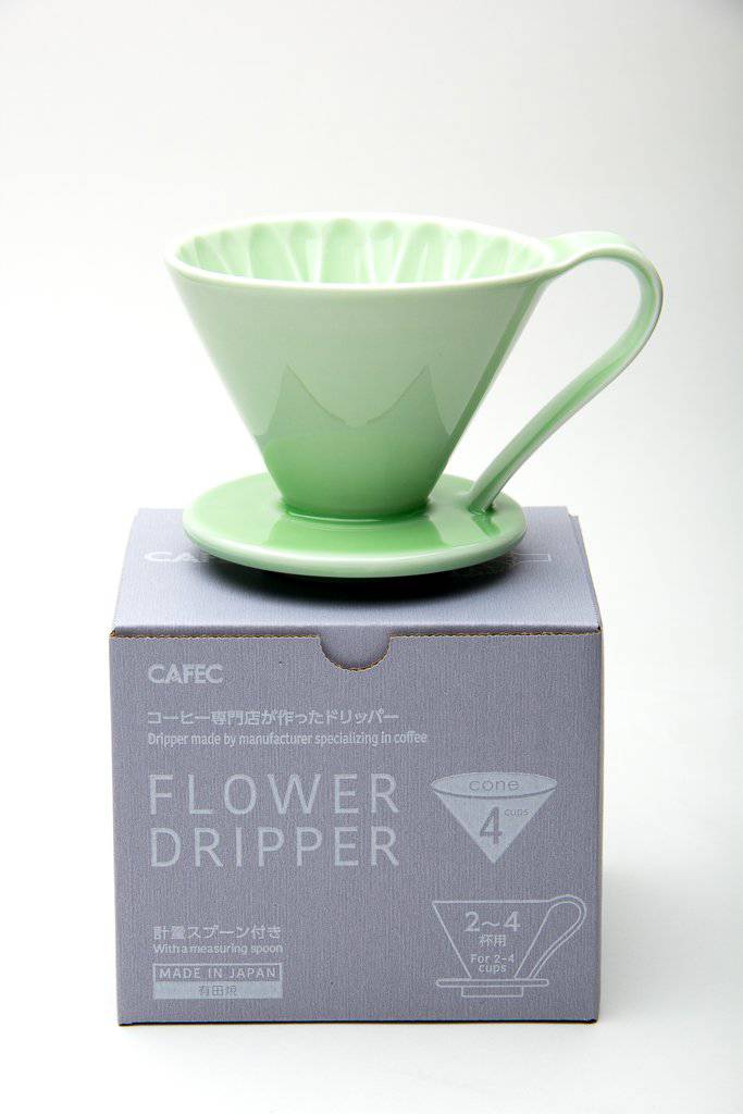 Cafec - Porcelain Flower Dripper 2-4 cup