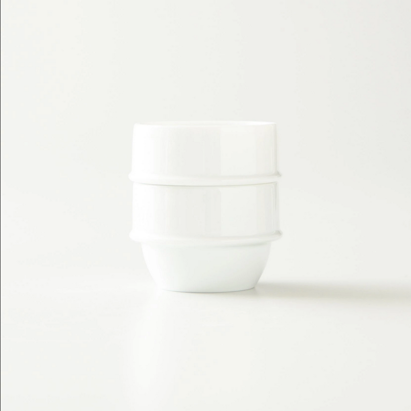Origami Cupping Bowl in White