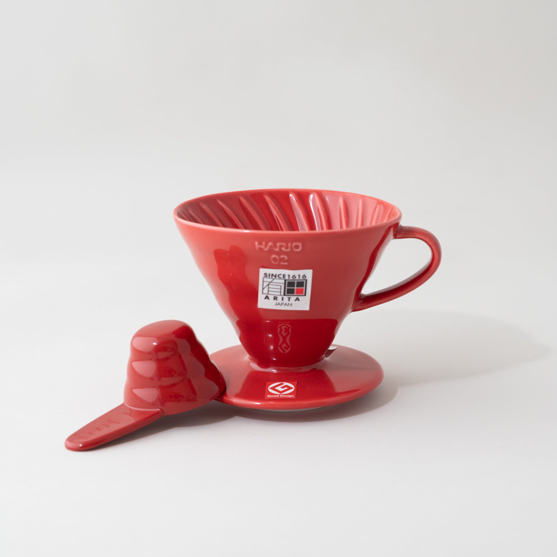 Hario Ceramic v60 02 Red Coffee Dripper