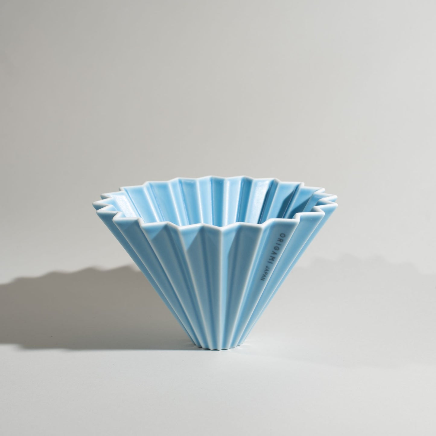 Mino porcelain, Origami dripper, Matte Blue